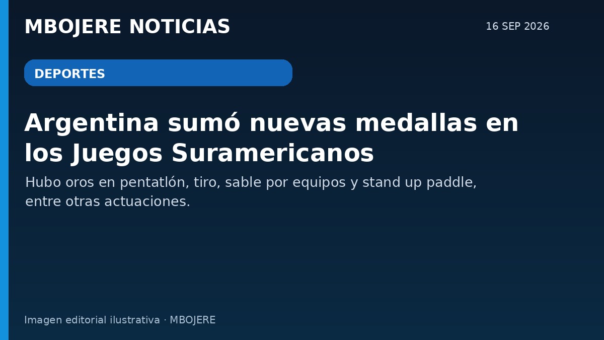 Argentina sumó nuevas medallas durante la cuarta jornada de los Juegos Suramericanos.